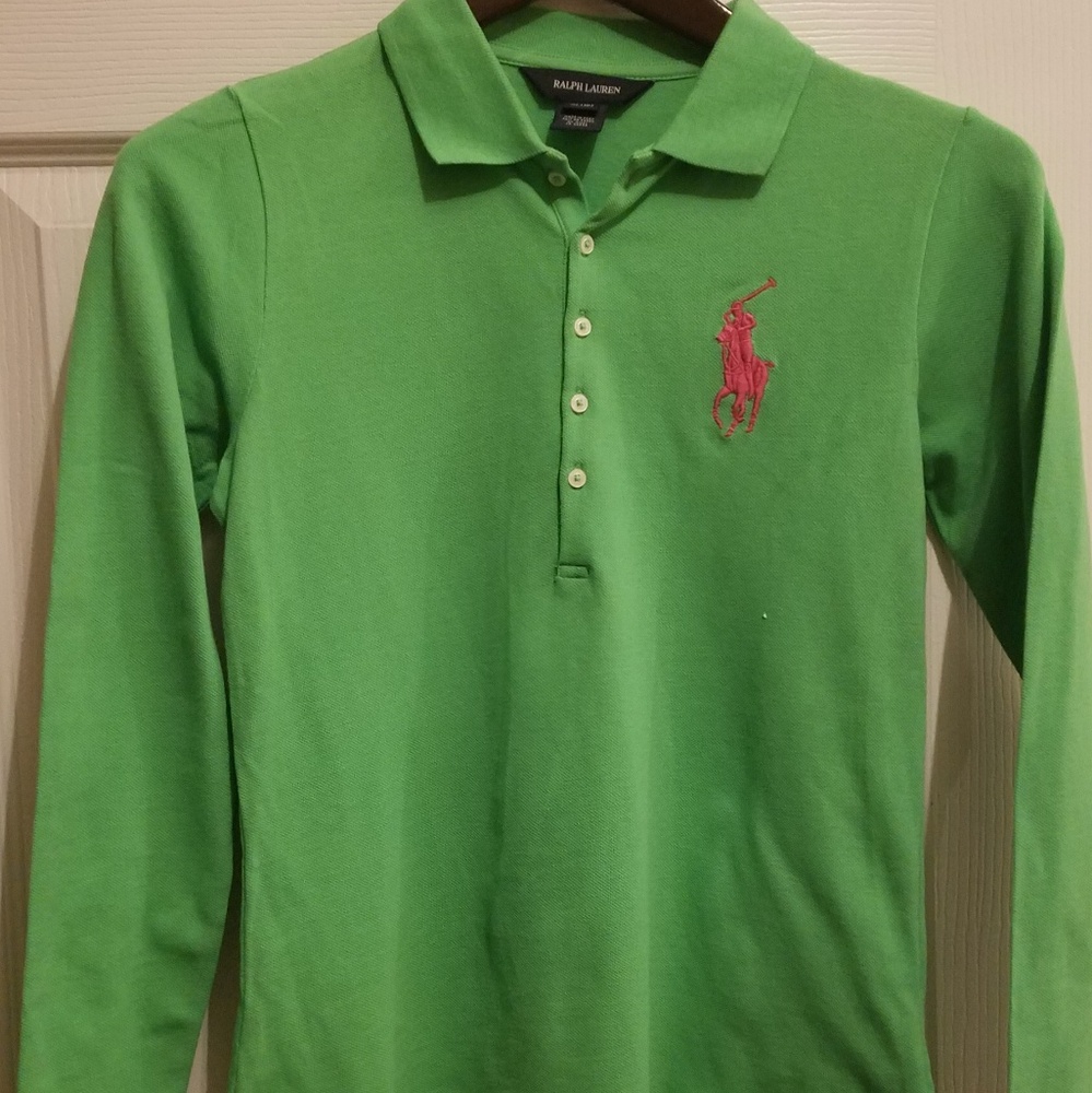 Polo Ralph Lauren  Long Sleeve Mesh